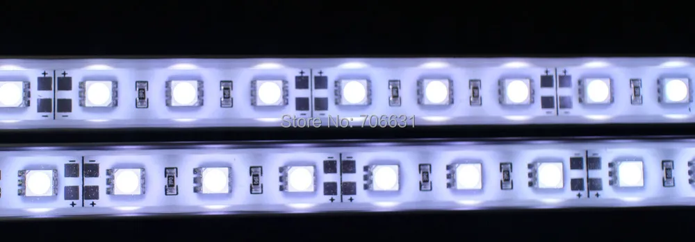 Tkeapl thtmh 10x12 В 30 LED 5050 SMD Алюминий твердая полосы света холодный белый крючок Водонепроницаемый