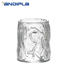 120 мл японский бутик матовое прозрачное стекло чайная чашка мастер чашка Dharma чайная чашка Термостойкое стекло чайный набор креативный домашний декор