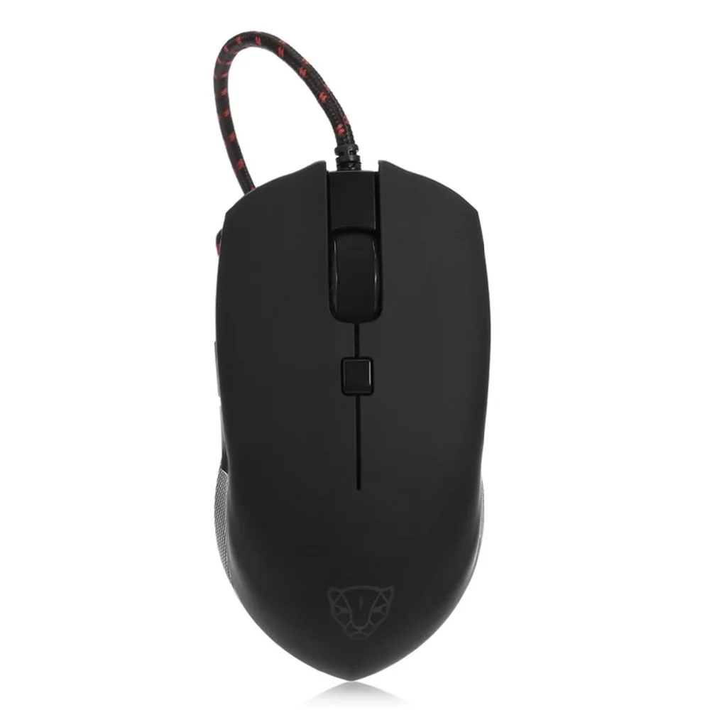 Motospeed V40 USB Wired Gaming Mouse RGB Backlight 6D Optical 4000 DPI Gamer Mause With Mouse Pad For Overwatch LoL Game Laptop