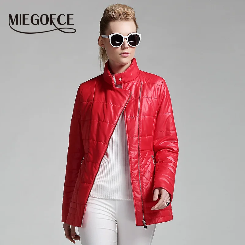 MIEGOFCE 2016 Spring short warm high quality women cotton jacket for
