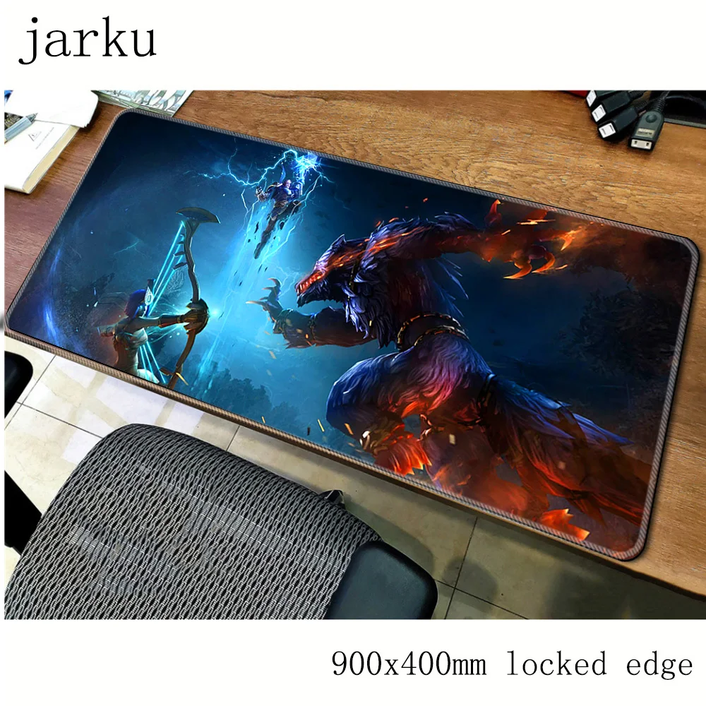 Коврик для мыши smite gamer 900x400X3MM игровой коврик большой высококачественный ноутбук