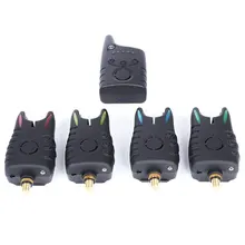 Outlife JY-57 от 1 до 4 рыболовный локатор, беспроводной рыболовный сигнализатор, набор, оповещение о укусах, приемник, рыболовные снасти с приемником