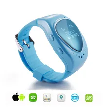 LEKEMI GPS tracking tracker watch phone for kids child children gps bracelet google map, sos button, free apps gsm gps locator