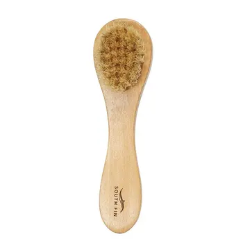

Face Brush White Pig Hair Facial Cleansing Massage Brush Face Brush...