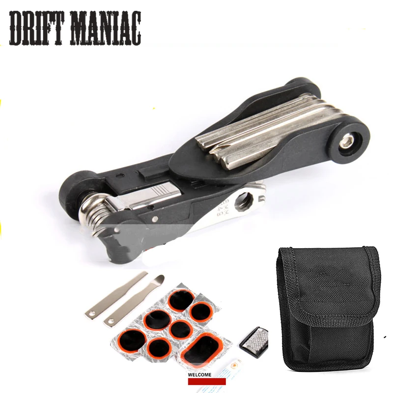 MTB Road Bicycle Multifunction Repair Tools Bike Tire Patch Kit Repair