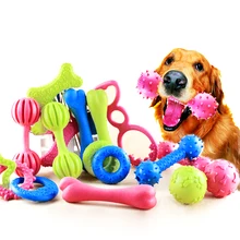 18 Style Pet Dog Toy Chew Squeaky Rubber Toys for Cat Puppy Baby Dogs Non-toxic Rubber Toy Funny Nipple Ball Interactive Game