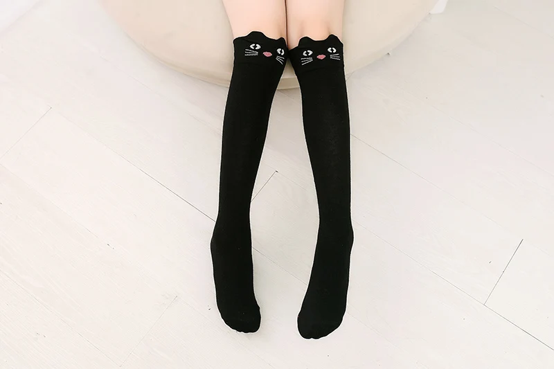 Girls Spring Autumn Tights Cartoon Cat Baby Girl Pantyhose Warm Knitted Cotton Cute Kids Stockings Baby Pantyhose Meia BB3111 (6)