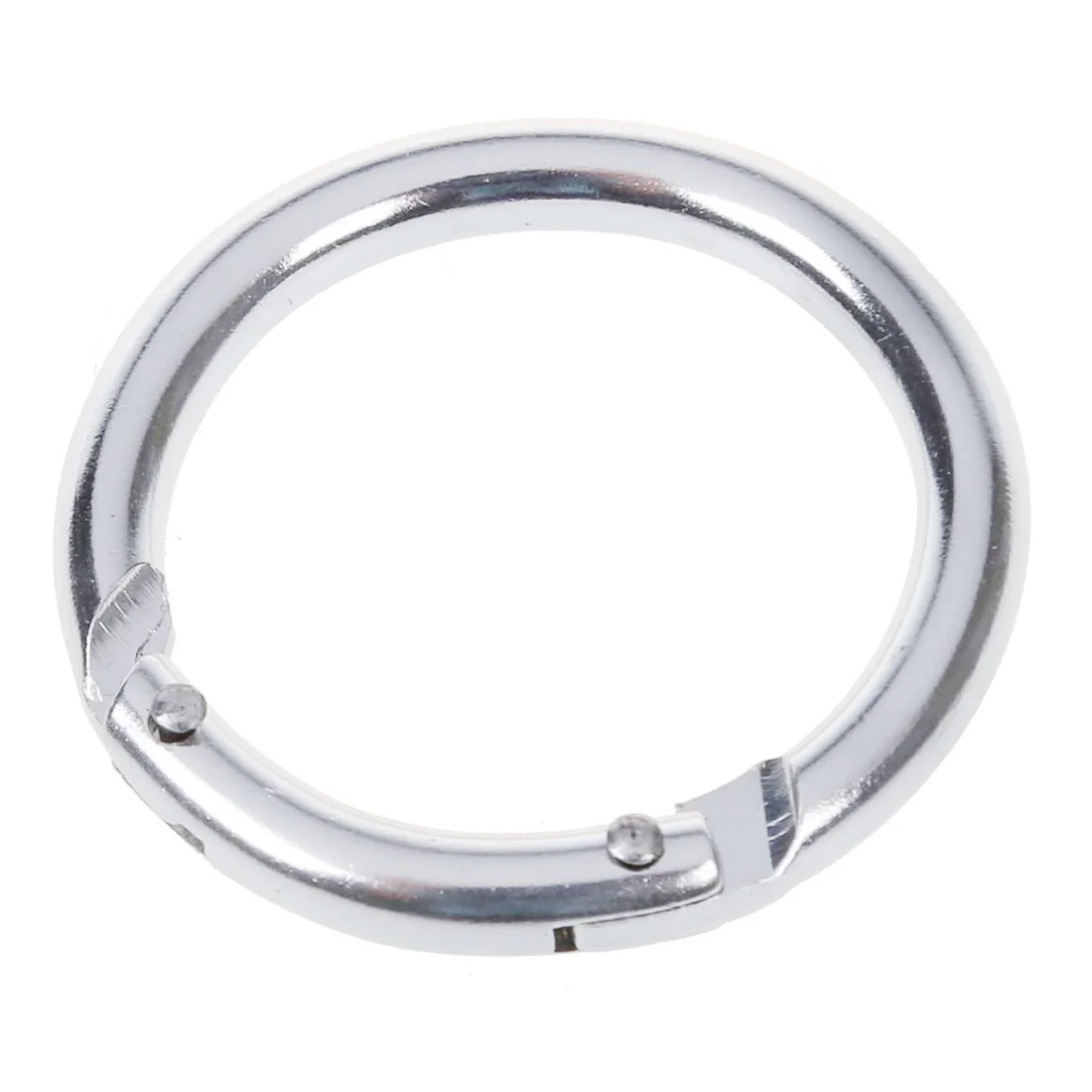5Pcs Round Carabiner Spring Snap Keychain Hook Clip Outdoor Backpack Buckle Carabiner Spring Snap Hooks Keychain Climbing