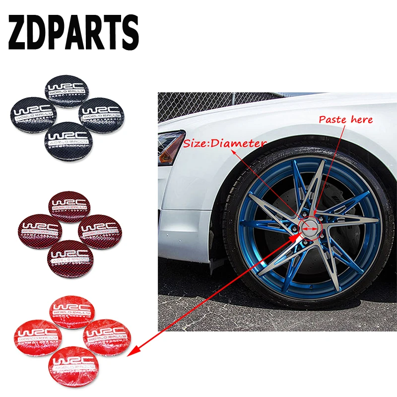 ZDPARTS 4X 56 мм WRC колпачок на ступицу колеса для автомобиля Mercedes Benz W203 W204 211 AMG Smart Starline