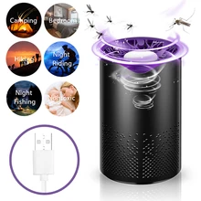 Интеллектуальный светильник с управлением от комаров, лампа USB, Электрический ингаляционный светильник от комаров, лампа для спальни, бесшумная лампа от комаров