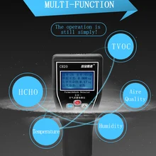 Формальдегид TVOC Температура Влажность внутренний детектор качества воздуха