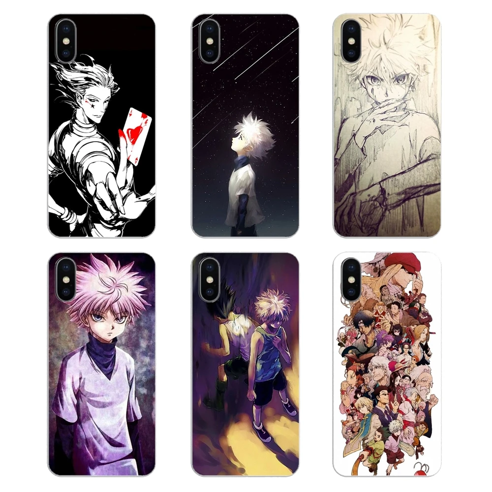 Мягкие прозрачные чехлы Hunter X Kurapika Killua Zoldyck для Motorola Moto X4 E4 E5 G5 G5S G6 Z Z3 G3 C Play Plus |