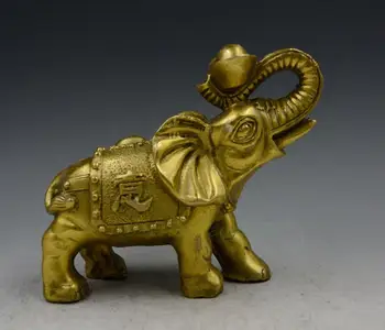 

Collection Bronze Brass Auspicious Elephant Elephants Statue
