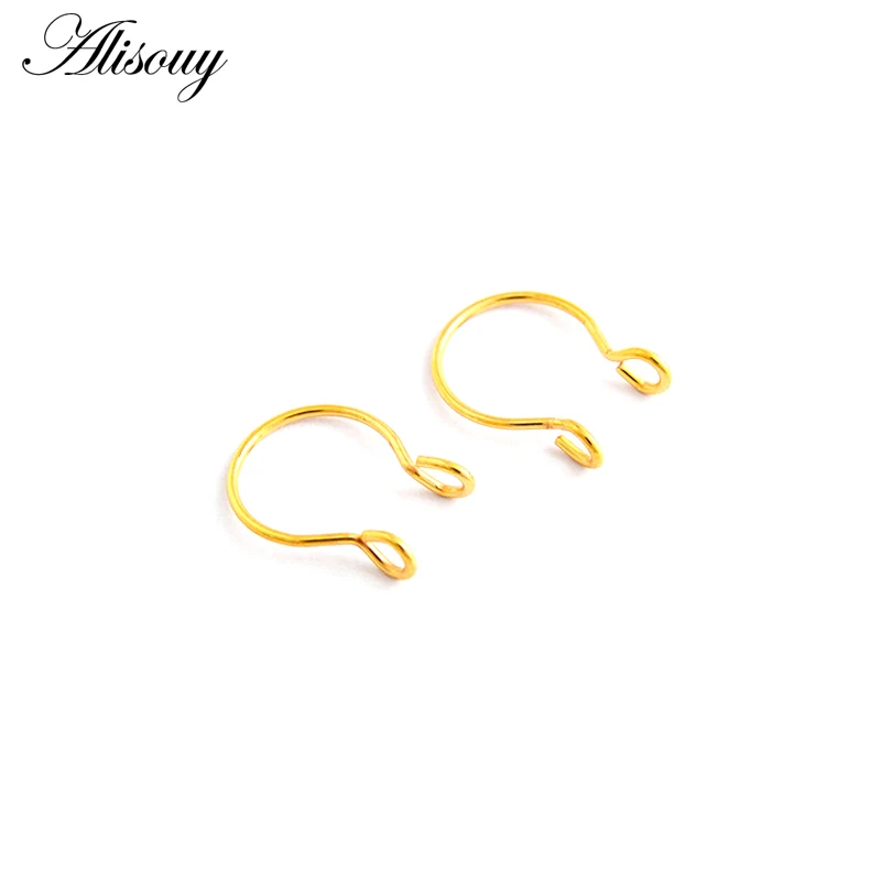 Alisouy, 1 шт., доступно 6 цветов, поддельное кольцо с искусственной перегородкой, кольцо для носа, кольцо для пирсинга, кольцо для носа для мужчин и женщин
