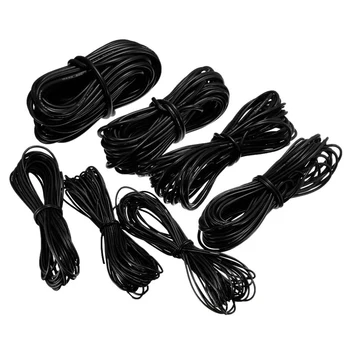 

New Arrival 10 Meter Black Silicone Wire Cable 10/12/14/16/18/20/22AWG Flexible Cable Hot Sale
