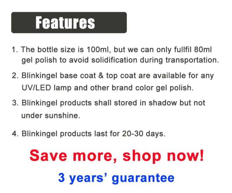 80ml Base Top Features