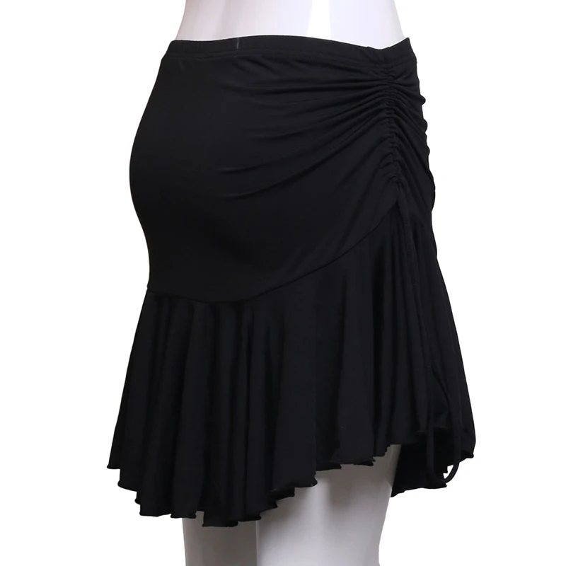 Women Latin Dance Skirt with Safety Pants, dance dress,dance skirt
