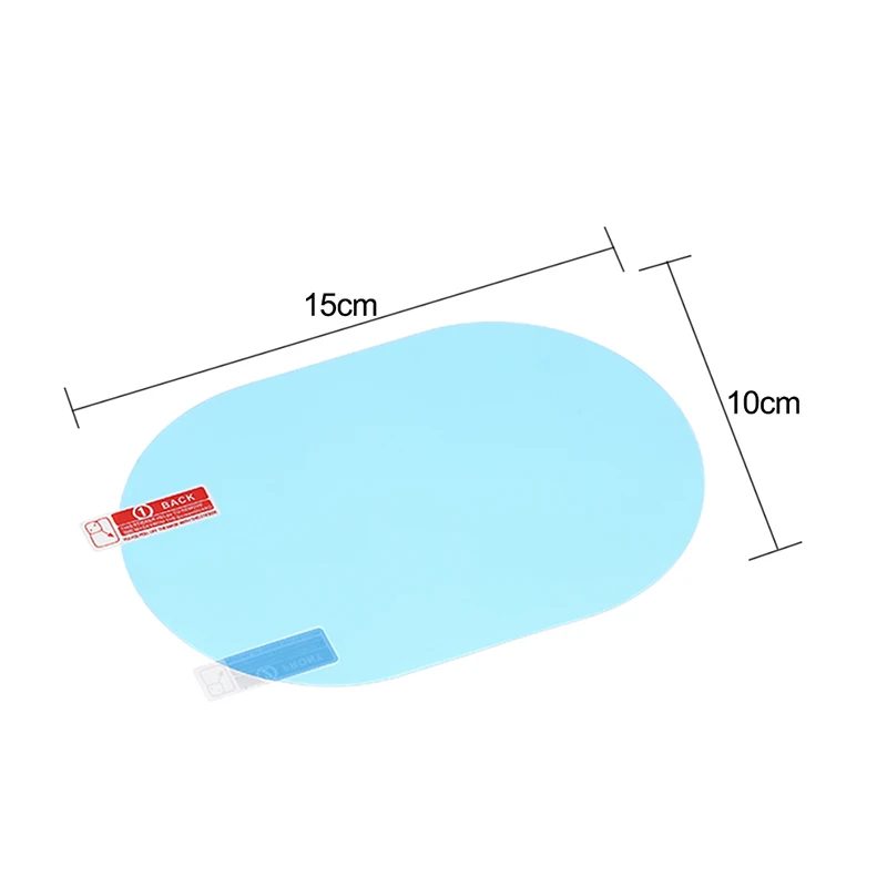 2 шт. зеркало заднего вида противотуманная пленка ar пленка на зеркало заднего вида на окно прозрачная непромокаемая противотуманная защита