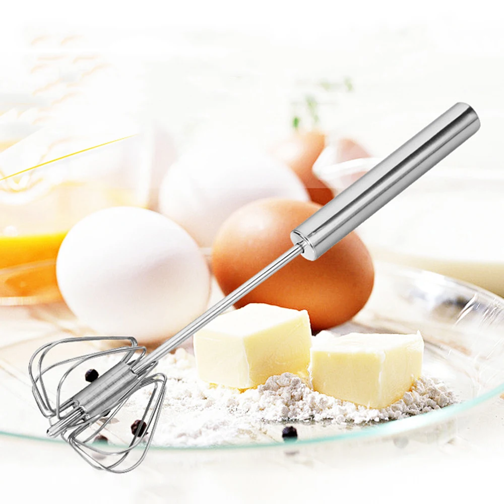 1 шт. Горячая креативная полуавтоматическая взбивалка для яиц из нержавеющей стали 10 дюймов ручное давление креативный Миксер для взбивания яиц Кухонные гаджеты