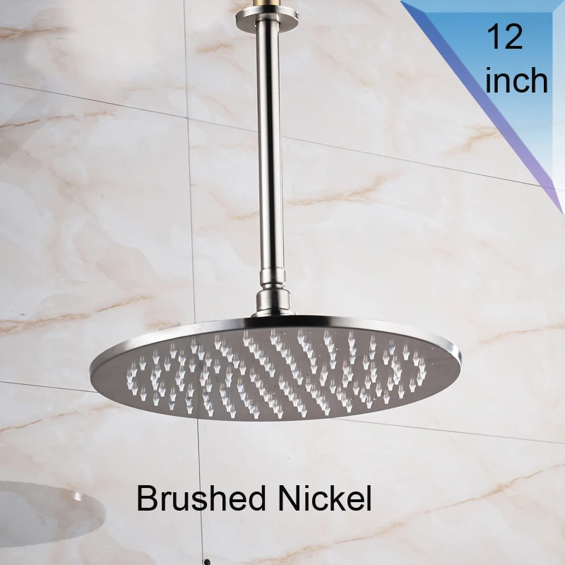 Round Shower Head Ceiling Mounted Bathroom Accessory