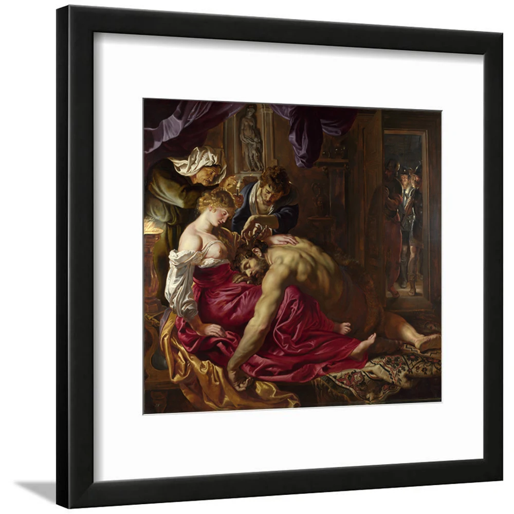 Картина на холсте (Samson i Dalila Rubens) без рамы|painting reproduction|oil painting reproductionprints pictures |