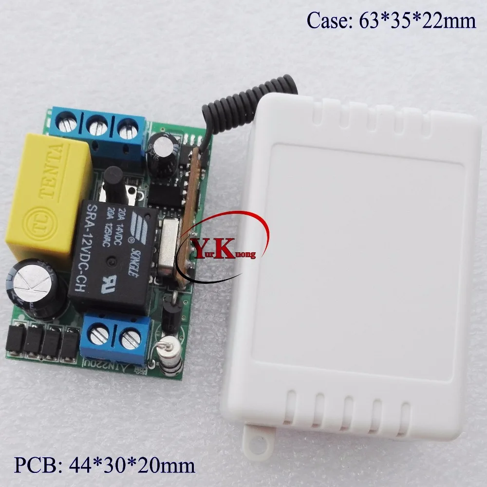  Stairway Remote Control Switch AC 220V Lamp Light LED Bulb Wireless Switch Corridor Room Home Remot - 32765350046