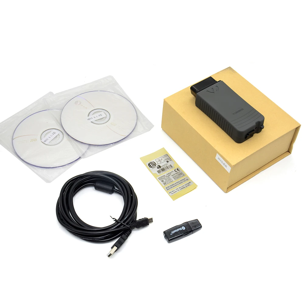 Новое поступление VAS 5054A полный чип OKI AMB2300 UDS ODIS V5.1.6 OBD2 Bluetooth адаптер с CF-19 ноутбука