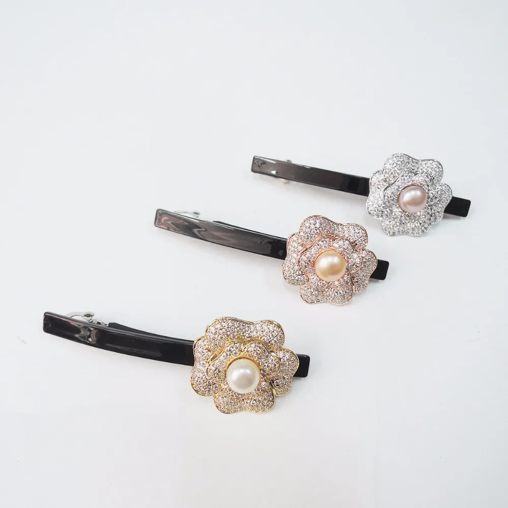 high quality top fashion women barrettes,fashion flower hairwear