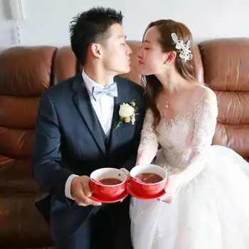 فساتين زفاف طويلة الأكمام 4