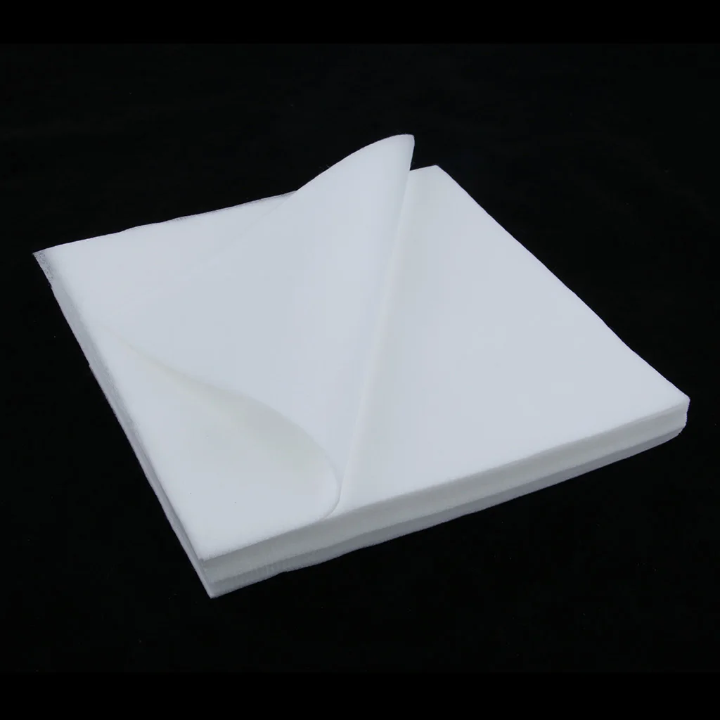 100PCS Non-woven Fabric Semen Gel Filters for Vet Animal Livestock Breeding