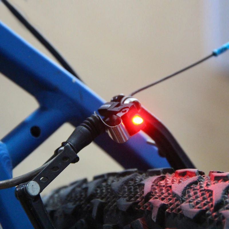 Bicycle V brake light road bicycle brake lamp folding bike brake lampin Bicycle Light from