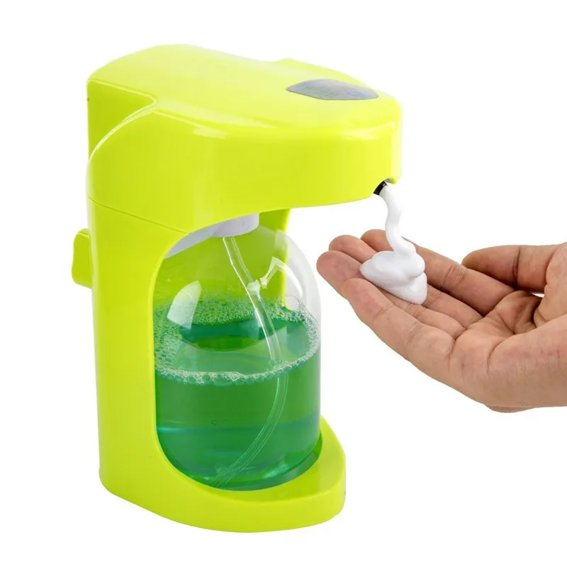 

500ml Automatic Soap Dispenser Touchless Sanitizer Dispenser Built-in Infrared Smart Sensor for Kitchen Bathroom soap dispenser