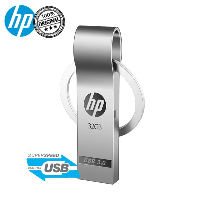 New Arrival HP Metal USB Flash Drive PenDrive 16gb 32gb 64gb 128gb tipe c Custom Cartoon logo Pendrive DJ Disk on Key Cle USB3 (1)