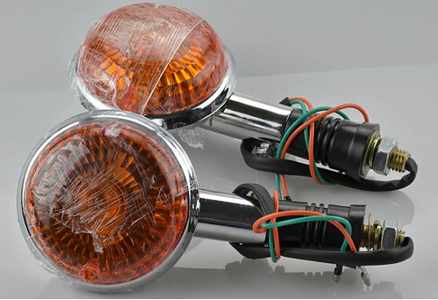 

2PCS LED Motorcycle Turn Signal Light Indicator Mini for Cat Eye For Yamaha V-MAX1200 V-star XVS400 XVS650
