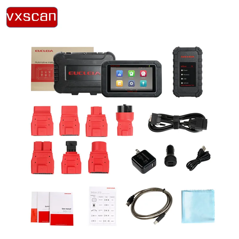

Origional EUCLEIA TabScan S7D Auto Intelligent Dual-mode Diagnostic System Special functions, Brush hiding functions, DTC search