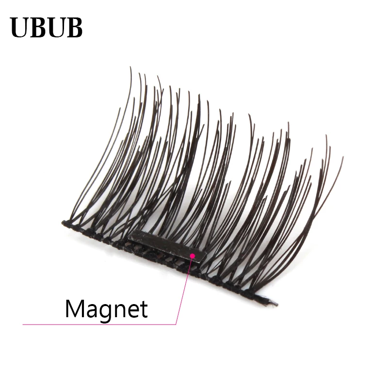 Tesoura de Maquiagem magnético cílios postiços vison macio Tamanho : Full Strip Lashes