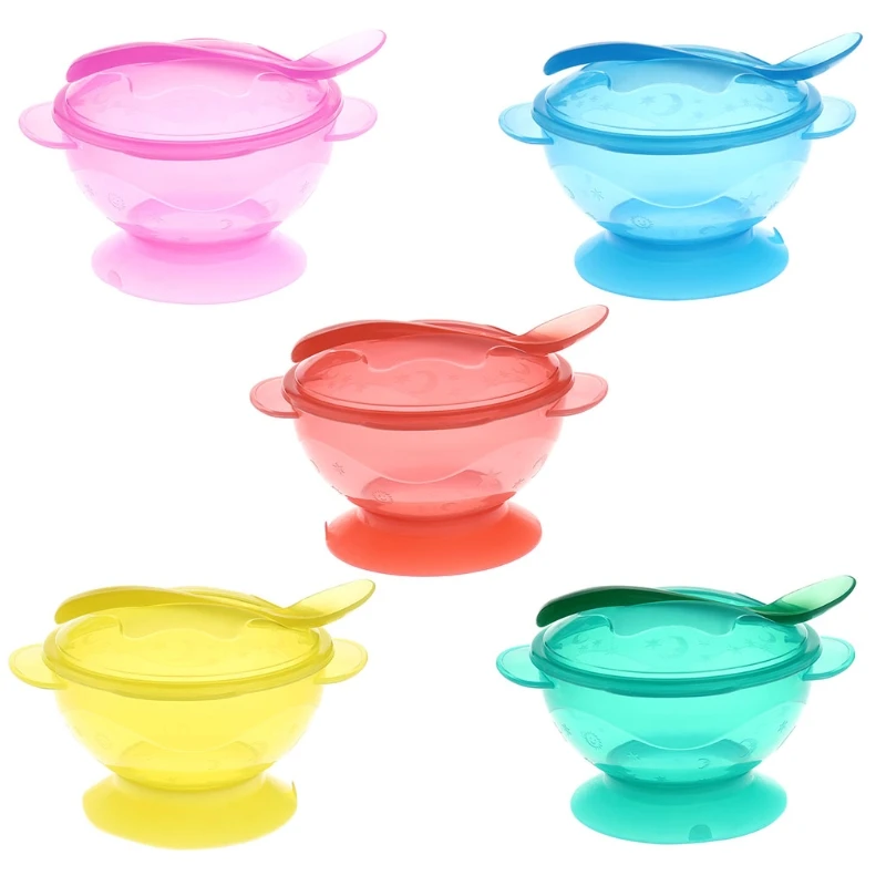 Противоскользящая детская посуда на присоске, детская посуда на присоске, гравитационная чаша, Прямая поставка