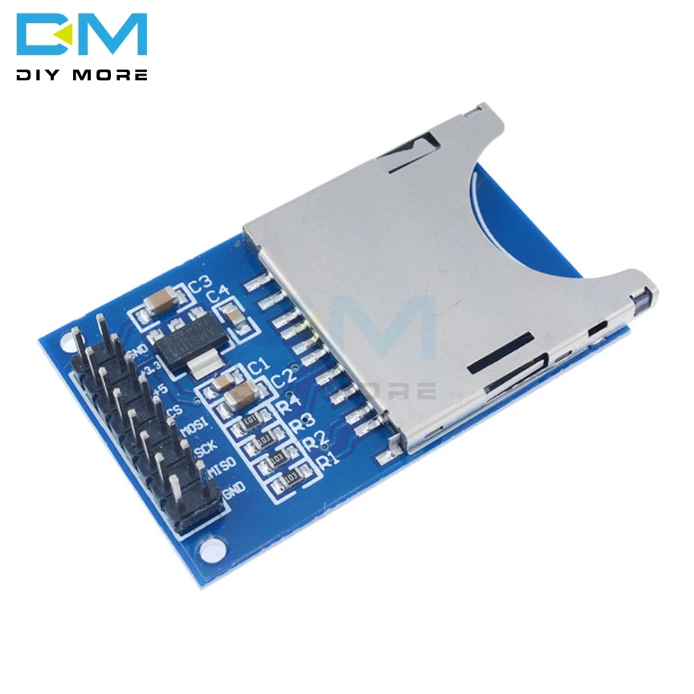 3,3 В 5 в считывающий модуль с сенсором для чтения и записи, SD гнездо для карты памяти, устройство для чтения ARM MCU, программируемая плата для Arduino