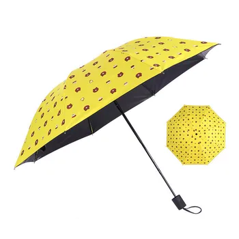 

Small Fashion Folding Umbrella Rain Women Gift Men Mini Pocket Parasol Girls Anti-UV Waterproof Portable Travel Umbrella