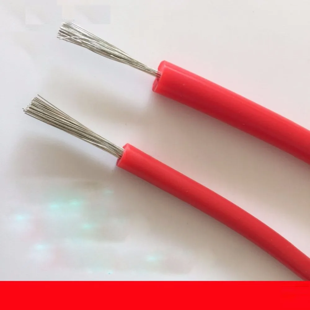 20AWG Высокая линия натяжения Мягкие силиконовые изолированные провода линии к dc