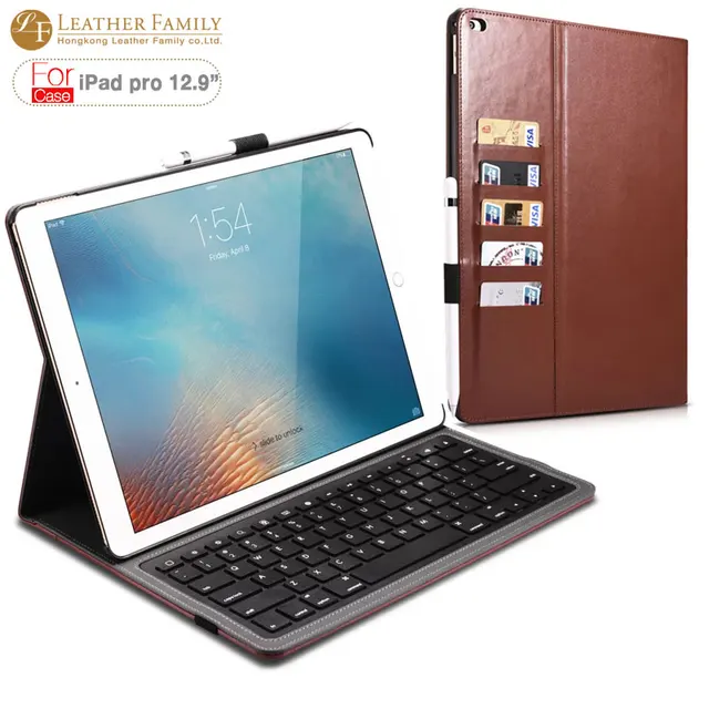 case for ipad pro 12 9 inch protective cover for ipad pro leather case with keyboard stand