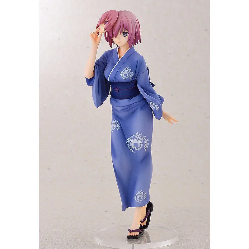 

Fate Grand Order Mash Action Figure 1/8 scale painted figure Bathrobe Ver. Mash Kyrielight PVC figure Toy Brinquedos Anime 21CM