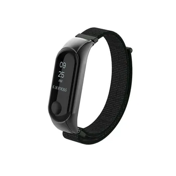 

Metal Nylon Bracelet Wristbands Wrist Strap Replacement for Xiaomi Mi Band 3 EM88