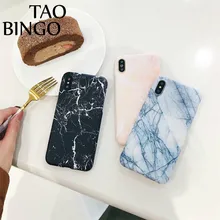 

Black Blue Marble phone cases For iphone X case Soft Silicon Granite Marble Texture Pattern Fashion Cases Coque Fundas Capa