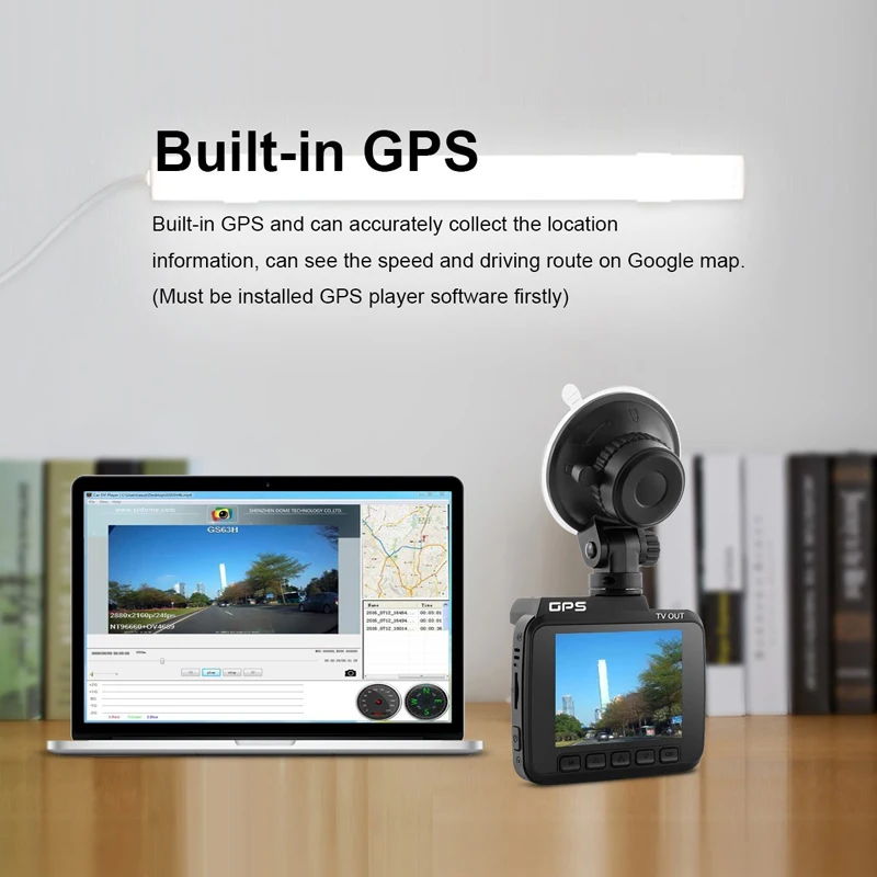 Whexune Новый gs63h 1080 P 4 К Видеорегистраторы для автомобилей Камера с Wi Fi 2.4 дюймов