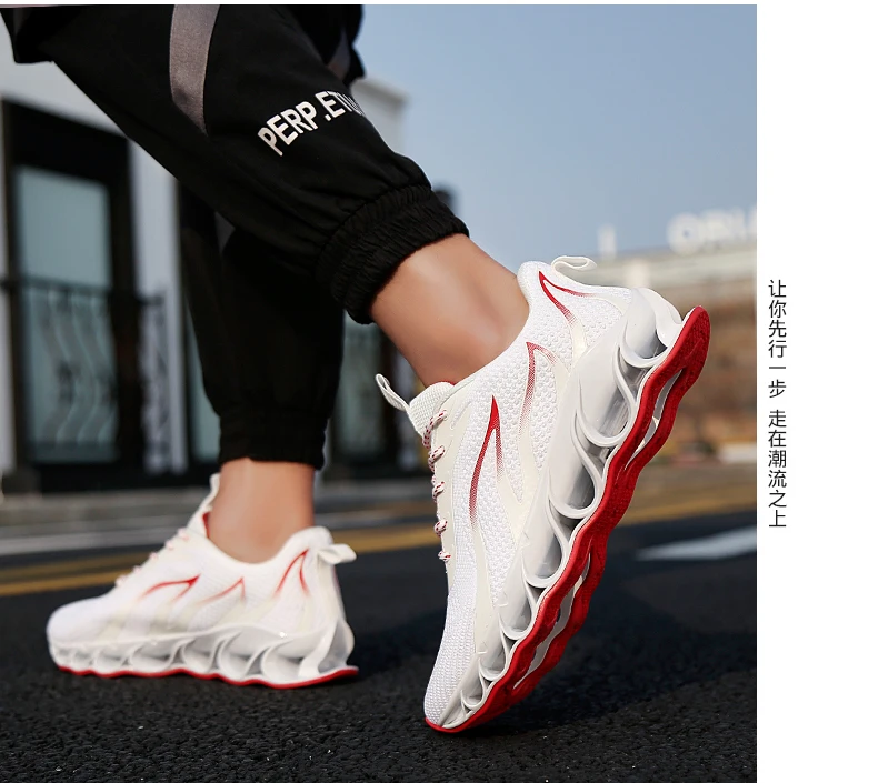 Лезвие спортивная обувь для мужчин дышащие сетчатые носки кроссовки противоскользящая амортизирующая подошва Спортивная обувь для тренировок Zapatills