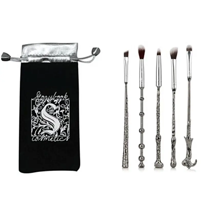 

5 Pcs Pro Makeup Brush Set Eyebrow Eyeshadow Cosmetic Brushes Tool