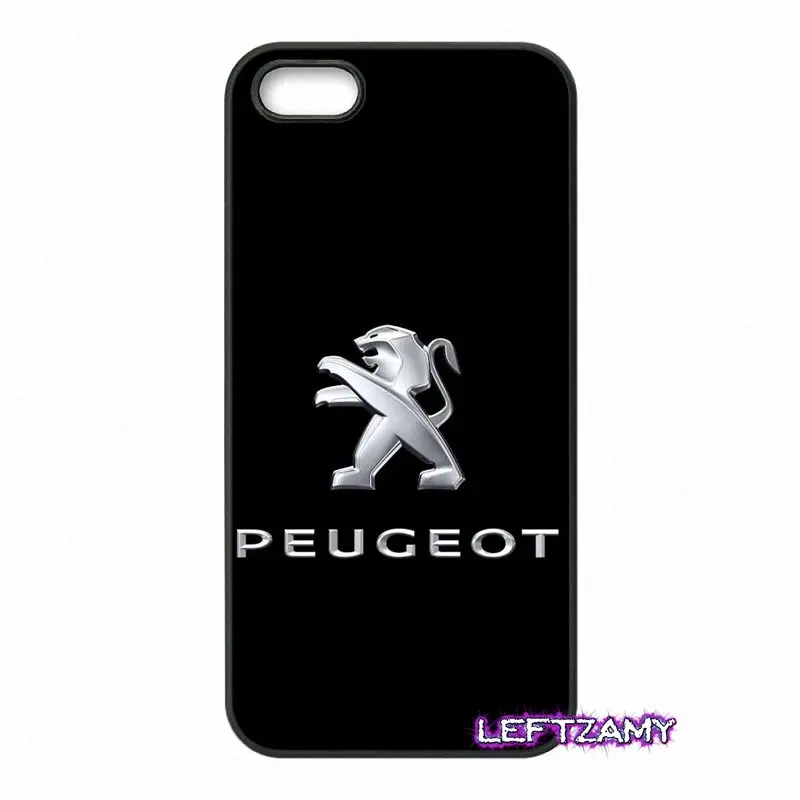 Логотип Peugeot жесткий чехол для телефона с рисунком в виде чехол для iPhone 4 и 4S 5 5C SE 6 6S 7 8 Plus X 4,7 5,5 iPod Touch 4 5 6 - Цвет: as pictures