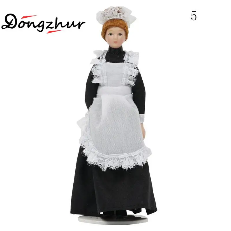 Dongzhur мультяшная миниатюрная фигурка богатой леди, куклы, кукольный домик, миниатюрный орнамент, ремесло, сделай сам, кукольный дом, аксессуары, игрушка для украшения