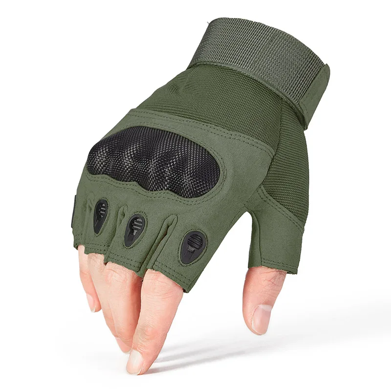 S. ARCHON военные тактические перчатки для мужчин Knuckle Shooting боксерские перчатки нейлон спецназ для пейнтбола армейские перчатки Solider - Цвет: Army Green